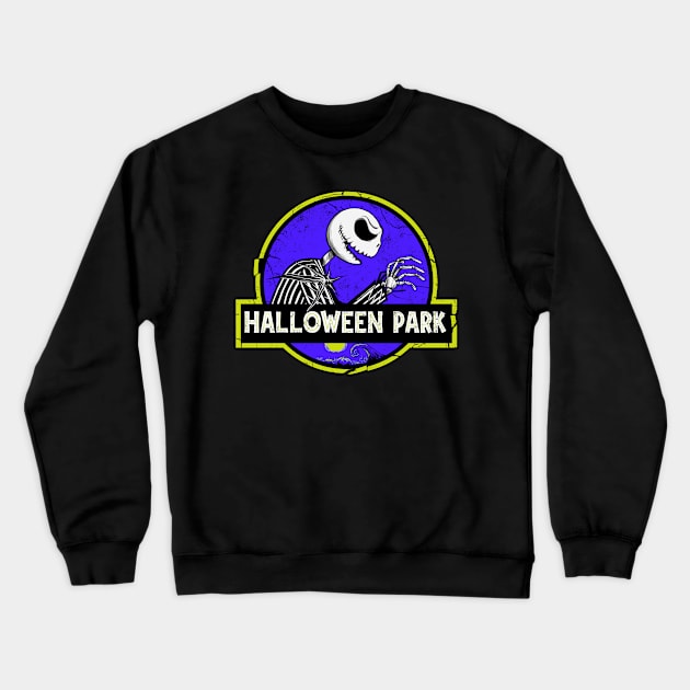 Halloween Park Crewneck Sweatshirt by joerock